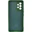Чехол Silicone Cover Ummi Lakshmi Full Camera (AA) для Samsung Galaxy A13 4G Зеленый / Dark green - миниатюра 2