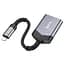 Адаптер перехідник Hoco UA25 2 в 1 card reader Lightning сірий - мініатюра 5