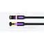 Патч-корд 1м, S/FTP cat 7 RJ-45 black Vention (ICDBF) - мініатюра 9