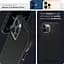 Чехол Spigen Liquid Air для iPhone 12 Pro/12 Matte Black (ACS01701) + защитное стекло - миниатюра 14