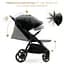 Прогулянкова коляска Kinderkraft Mitzy Ink Black (KSMITZ00BLK0000) - мініатюра 5