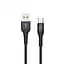 Кабель SkyDolphin S05V TPE Frost Line USB - micro USB (M/M), 1 м, Black (USB-000553) - мініатюра 1