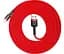 Кабель найдовший Baseus Cafule USB - Lightning 3 метри CALKLF-R09 - мініатюра 1