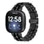 Металлический ремешок Primolux Steel Link для часов Fitbit Versa 3/Fitbit Sense Black - миниатюра 3