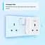 Tapo Wi-Fi Smart Plug, удаленное управление устройствами через приложение, простая и быстрая настройка - миниатюра 2