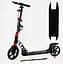 Самокат Best Scooter 49х14х93-103 см Чорно-червоний 000231377 - мініатюра 2