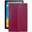 Чехол StatusCASE из экокожи для планшета Umax VisionBook 10A LTE Бордовый - миниатюра 1