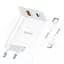 Зарядный комплект Hoco C97A 20 W 1PD 1 USB QC 3.0 charger + Type-C-to-iP Cable - миниатюра 1