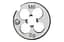 Плашка ручна кругла метрична Intertool M6 х 1.0 - мініатюра 2