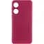 Чехол Silicone Cover Lakshmi Full Camera (A) для Oppo A58 4G Бордовый / Marsala - миниатюра 1