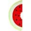 Дитяча губка Martini Spa Baby Bath Sponge Watermelon, кавун (0087H10) - мініатюра 1