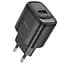 МЗП Hoco C140A Smart QC3.0 (1USB/3A) Black - миниатюра 1