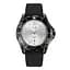 Skmei 9276PBKSI Black-Silver Silicone strap SALE - мініатюра 1