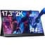 Портативний монітор UPERFECT 17.3" 2K 144Hz [90505] - мініатюра 1