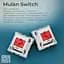 Клавиатура Epomaker Shadow-X Mulan White механическая беспроводная (SHX-WM) - миниатюра 18