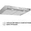 Витяжка пласка Perfelli PL 6002 I LED пласка - мініатюра 2