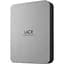 Зовнішній жорсткий диск LaCie Mobile Drive 4TB Moon Silver (STLP4000400) [115893] - мініатюра 2