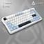 Клавіатура бездротова Ajazz AK820 Max Plus Day Dream Switch White (AK820MAX-DD-BWD) - мініатюра 7