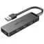Концентратор Vention USB 3.0 to 4xUSB 3.0 Hub With Power Supply 0.15m black (CHLBB) - мініатюра 1