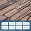 Декоративна ПВХ панель Sticker Wall камінь 960х480х4мм (D) SW-00001555 - мініатюра 4