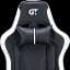 Геймерське крісло GT Racer чорне з білим (X-2528 Black/White) - мініатюра 10