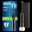 Електрична зубна щітка Oral-B Pro 750 D16.513.1UX типу 3756, з чохлом для зберігання, чорний - мініатюра 3