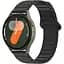 Ремешок DK CDK для Garmin Vivomove HR 20mm Silicone Shaped Magnetic Band (018822) (black) - миниатюра 3