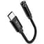 Кабель Celebrat AU-03 Type-C-3.5mm Black - мініатюра 1