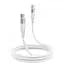 Кабель Proove Soft Silicone Type-C to Type-C 60W (1m) white - мініатюра 3