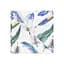 Набор салфеток Cosas Mint Feather 2 шт. 30х30 см разноцветный (Set-2Serviette_FeatherMint_30) - миниатюра 1