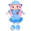Детская игрушечная кукла Bambi YG0009(Blue) 33 см, мягкая набивная, петелька - миниатюра 1