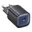 Сетевое зарядное устройство для Usams CC248 20W GaN Fast Charger (EU) - HC Series Черный - миниатюра 1