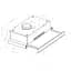 Витяжка телескопічна Pyramida TLX1-60 WH [142745] - мініатюра 11