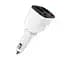 Автомобільний зарядний пристрій Hoco Z28 Power ocean cigarette lighter in-car charger digital displ 2USB 3.1A Білий - мініатюра 1
