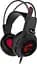 Наушники игровые MSI DS502 Gaming Headset Black / Red с микрофоном - миниатюра 2