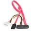 Кабель SATA-DATA Gembird 35cm + SATA Combo cable (CC-SATA-C1) - мініатюра 2