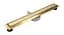 Трап для душу Rea Neox 90 Pro brushed gold 2в1 REA-G2704 - мініатюра 3
