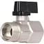 Кран кульовий міні Thermo Alliance Forte 1/2" ВЗ прямий, півметелик SF266W15 - мініатюра 1