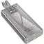 Портативна батарея Powerbank Hoco J104A Discovery Edition 22.5W with cable 20000mAh Grey - мініатюра 5