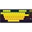 Клавіатура Lorgar KBP7075W Pro Black/Yellow (LRG-KBP7075W-YL-US) [144801] - мініатюра 1