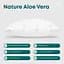 Подушка ТЕП Природа Membrana Print Aloe Vera 50х70 см белая (3-00440_00000) - миниатюра 7