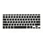 Накладка на клавіатуру DK для Apple MacBook Pro 15" 2008 - 2012 USA силікон чорний (010311) - мініатюра 1