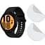 Захисна плівка Samsung Galaxy Watch 4 44mm Black - 2шт Watchbands (WB000444PL2BLACK) - мініатюра 1