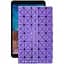 Чехол StatusCASE из экокожи для планшета Xiaomi Mi Pad 4 Фиолетовый ромб - миниатюра 1