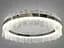 Подвесной светильник LED Diasha 817/800CH 190Вт, хром, регулируемая высота 80 см, для гостиной, коридора - миниатюра 3