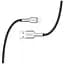 Дата кабель USB 2.0 AM to Lightning 1.0m head metal black ColorWay (CW-CBUL046-BK) - миниатюра 6