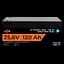 Акумулятор LP LiFePO4 25,6V - 120 Ah (3072Wh) (Smart BMS 100А) з BT пластик для ДБЖ - мініатюра 1