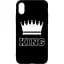 Чехол-накладка Toto Cartoon Soft Silicone TPU Case Apple iPhone X/XS King Black - миниатюра 1