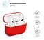 Силіконовий чохол для навушників Apple AirPods Pro, Ultrathin Silicone Case, червоний, захисний чохол, ультратонкий і легкий, захист від подряпин і пилу, м"який силікон, ArmorStandart (ARM55952) - мініатюра 2