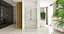 Душові двері Rea Hugo 100 brushed gold REA-K8413 - мініатюра 4